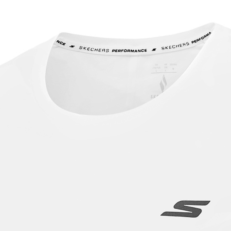 Skechers Comfortable Sports Collection T Shirt Men’s Bright White