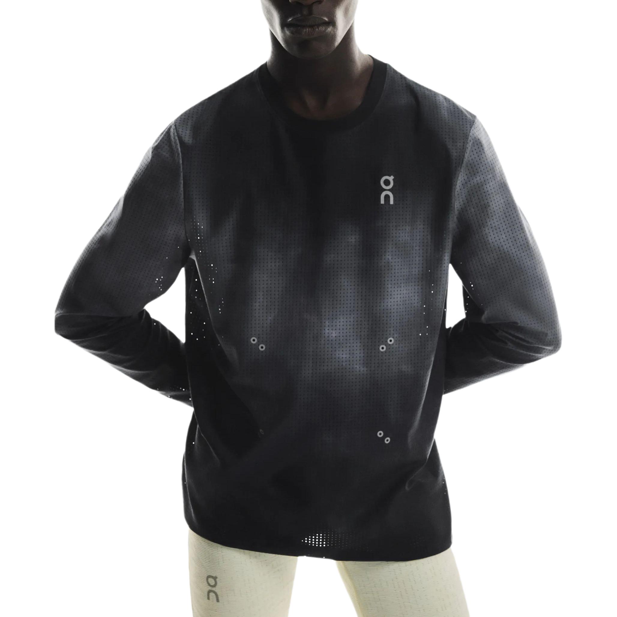 On Pace Mesh Running T Shirt Men’s Black
