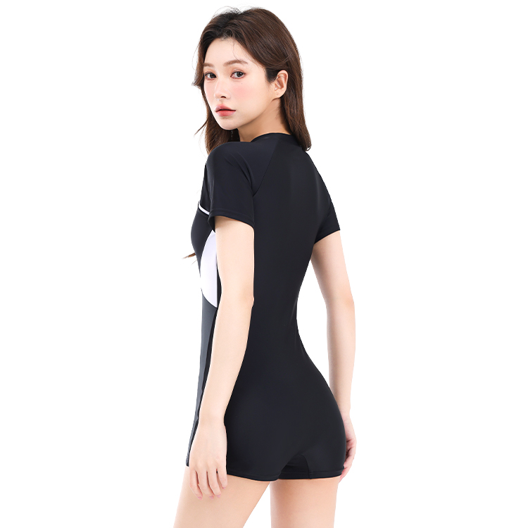 Li Ning One piece Swimsuit Women’s Black White Gray