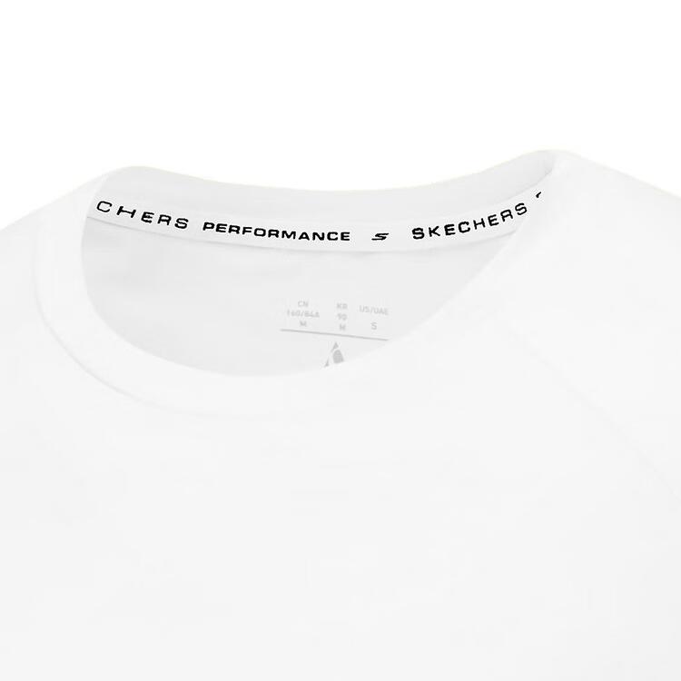 Skechers SS25 Quick Dry T Shirts Women’s Bright White