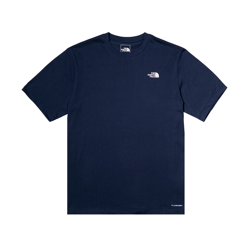 THE NORTH FACE Quick Dry T Shirts Unisex The North Face Summit Blue