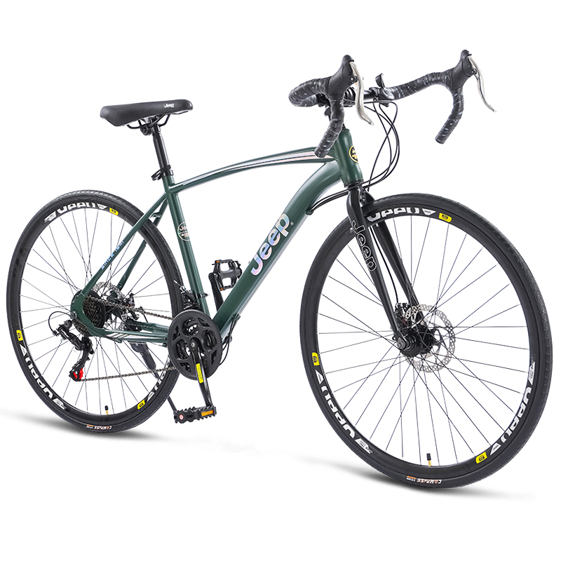 Jeep High Carbon Steel Disc Brake Road Bikes