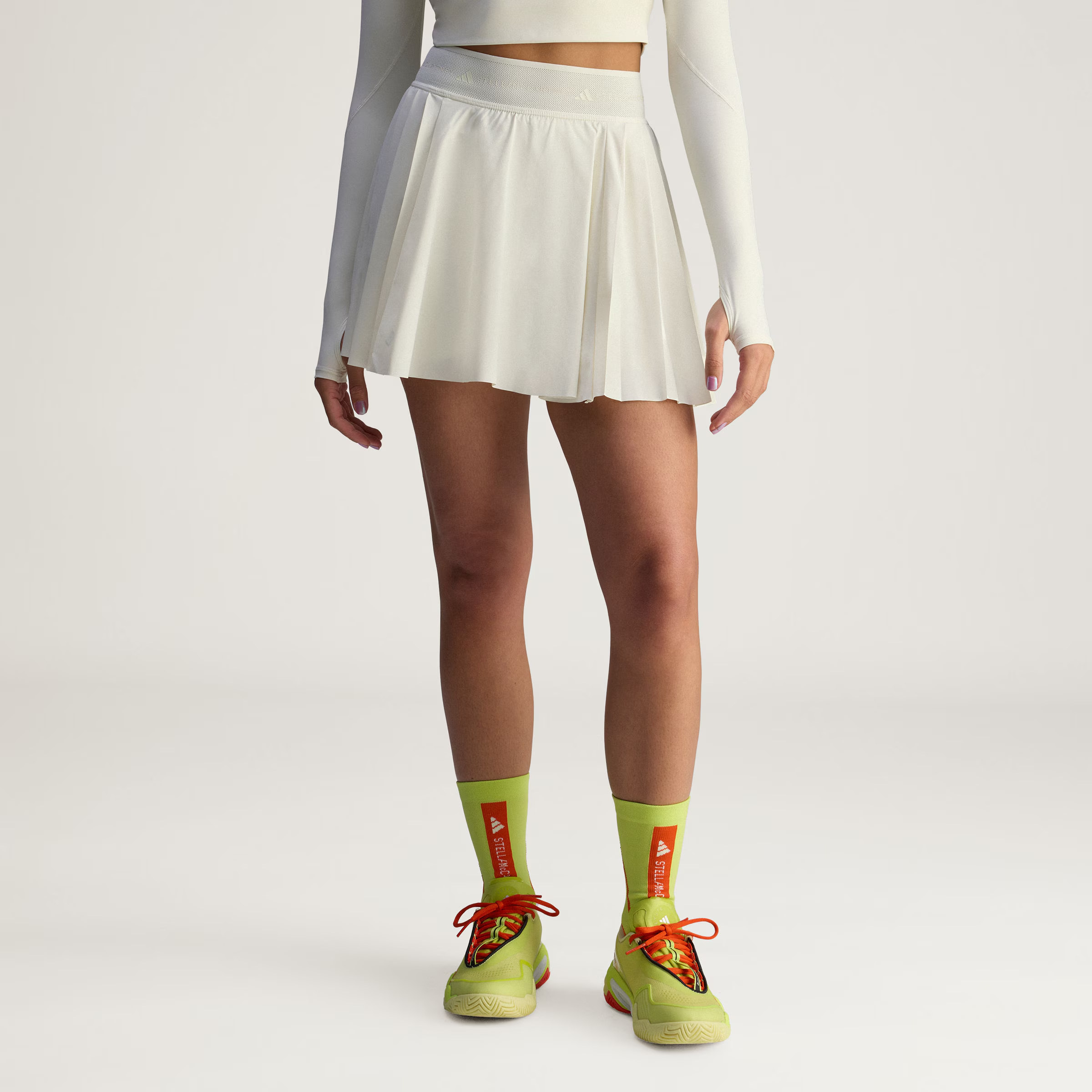Adidas pleated skirt
