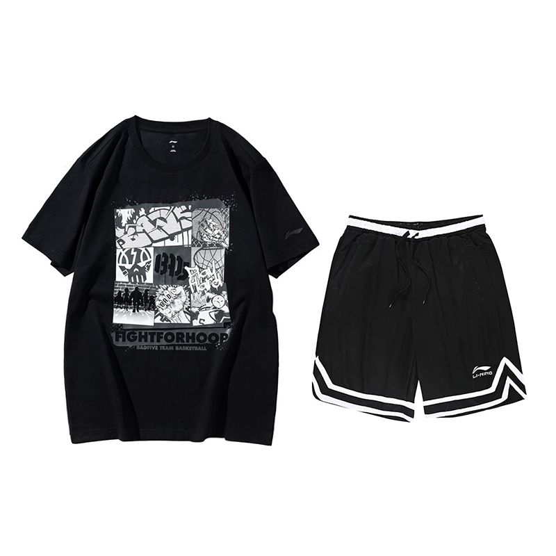 Li Ning Casual Sportswear Unisex Black