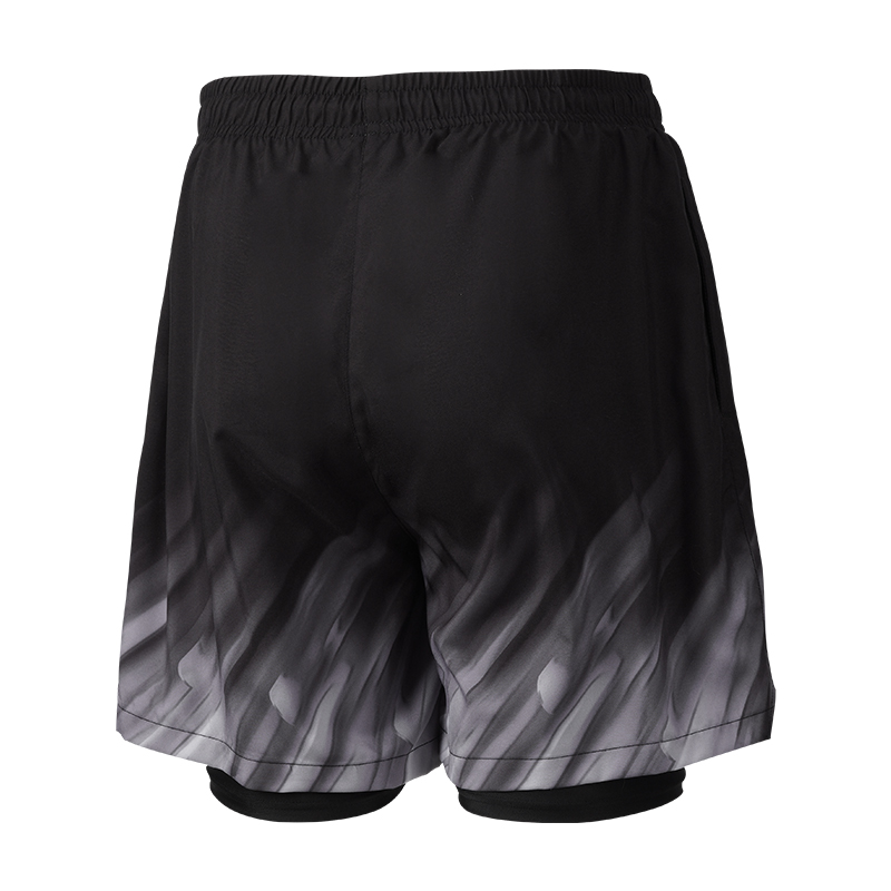 Li Ning Swimming Shorts Men’s Black Purple