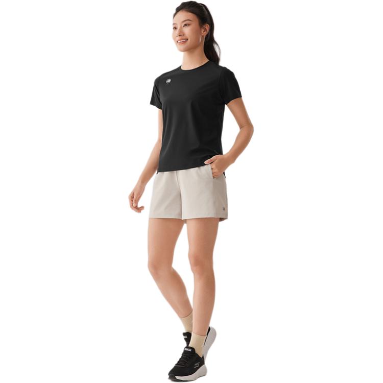 Skechers GODRI T Shirt Women’s Carbon Black