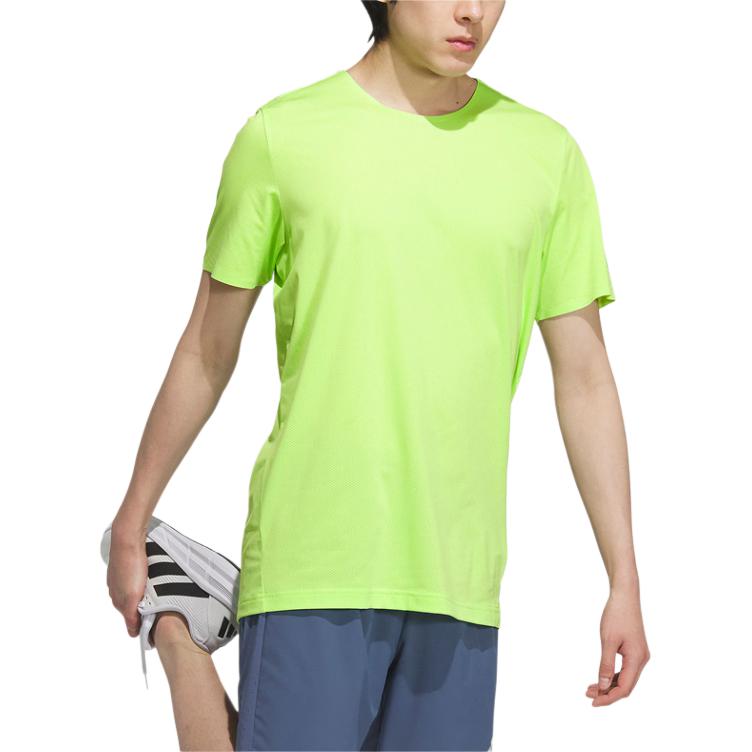 Adidas Climacool Running T Shirt Men’s Bright Lemon/Dark Silver Gray
