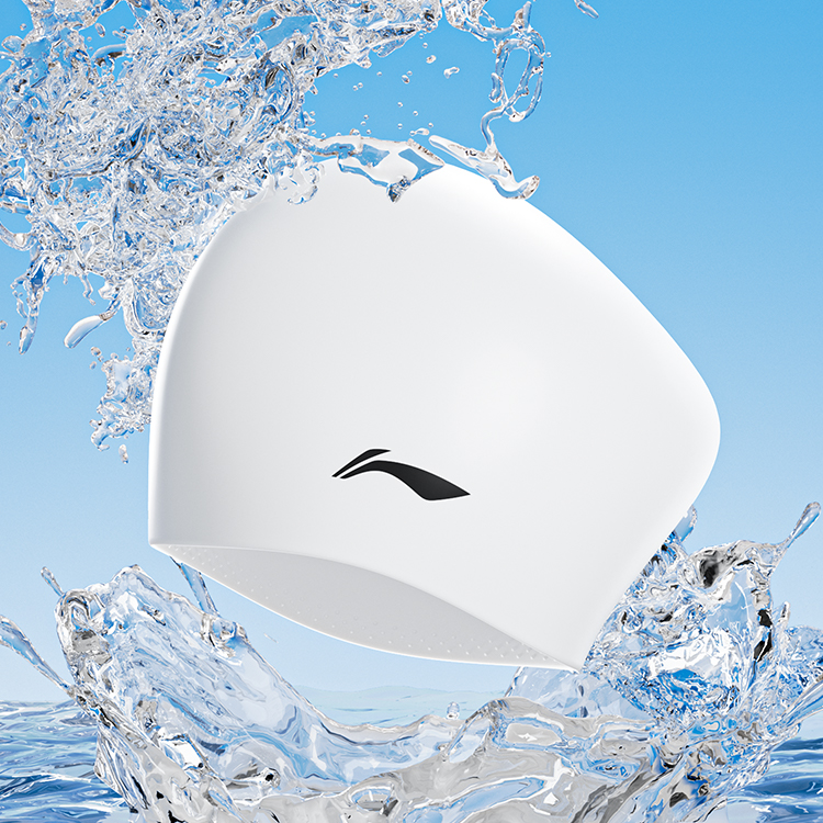 Li Ning Swimming Caps Silicone Unisex