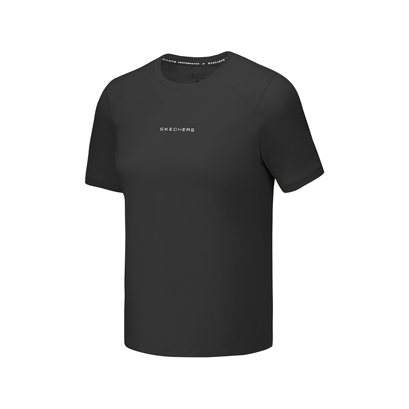 Skechers SS25 T Shirt Women's Carbon Black