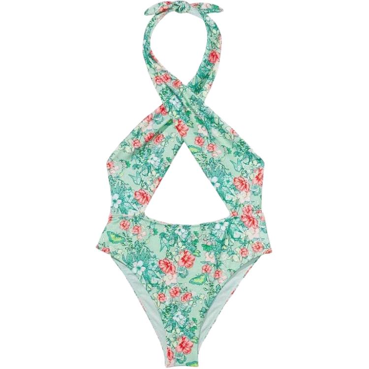 Victoria's Secret One piece Swimsuit Women's Green