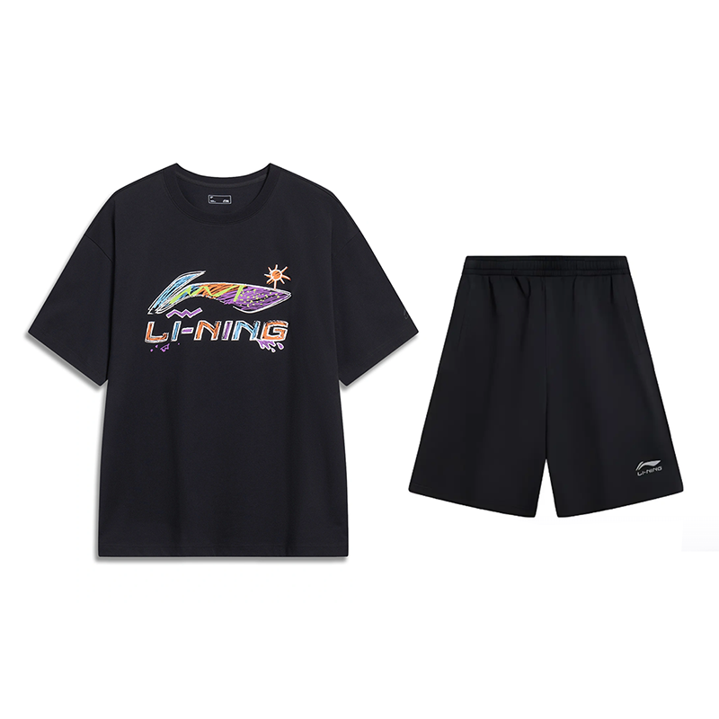 Li Ning Casual Sportswear Unisex Black