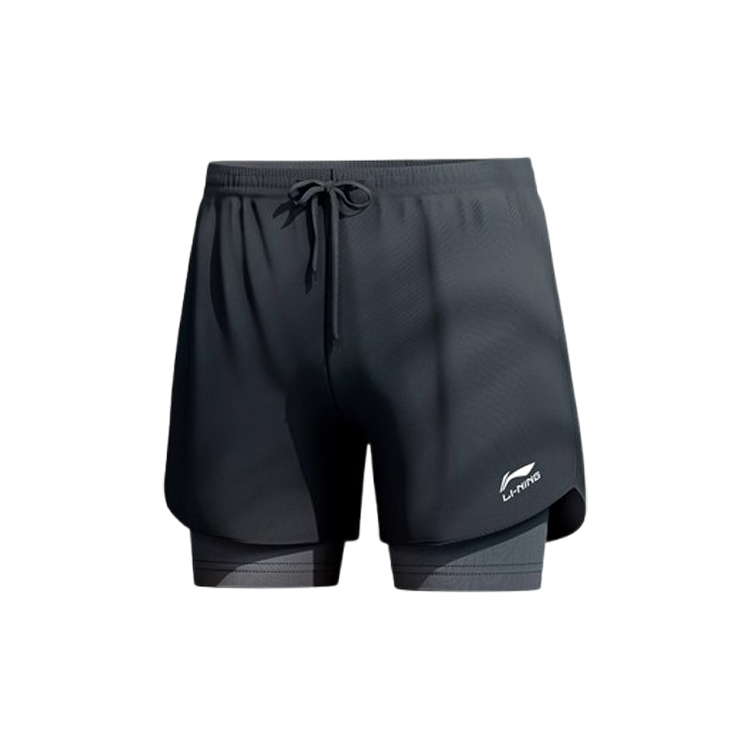LiNing Swimming Shorts Unisex Black