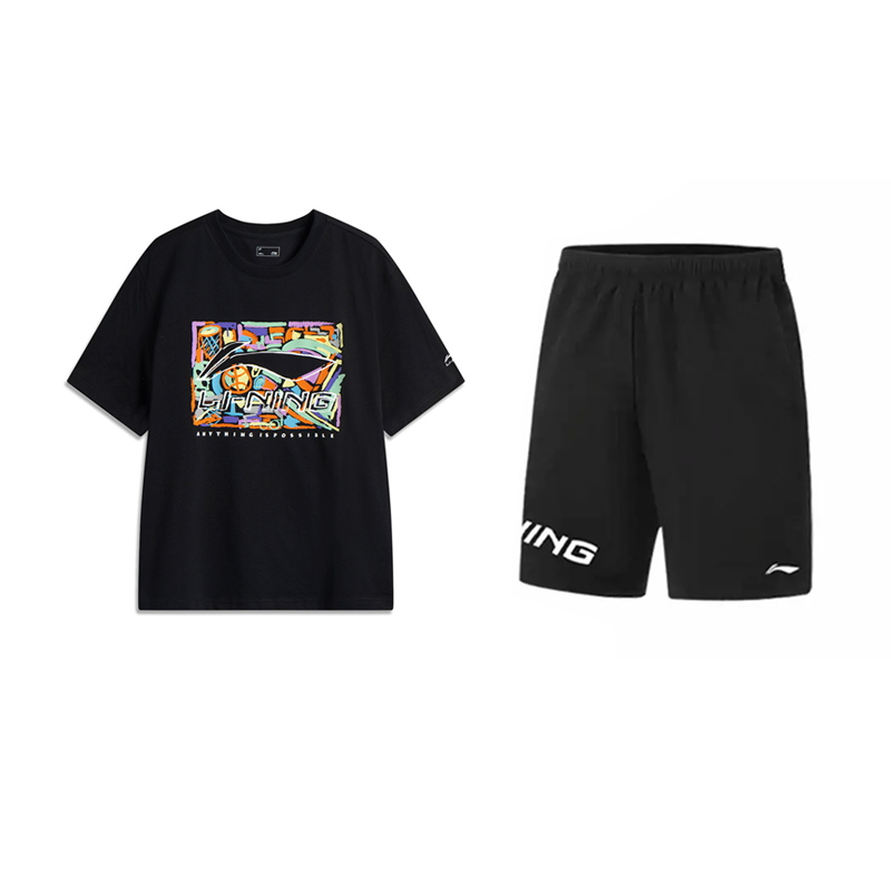 Li Ning Casual Sportswear Unisex Black
