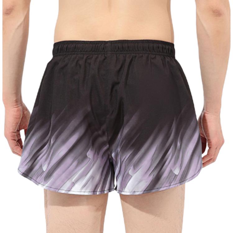 Li Ning Swimming Shorts Men’s Black Purple