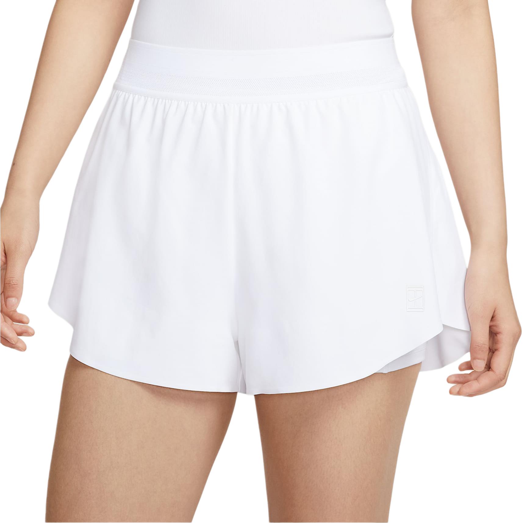 Nike CourtAdvantage Ace Dri FIT Tennis Skirt Women's White
