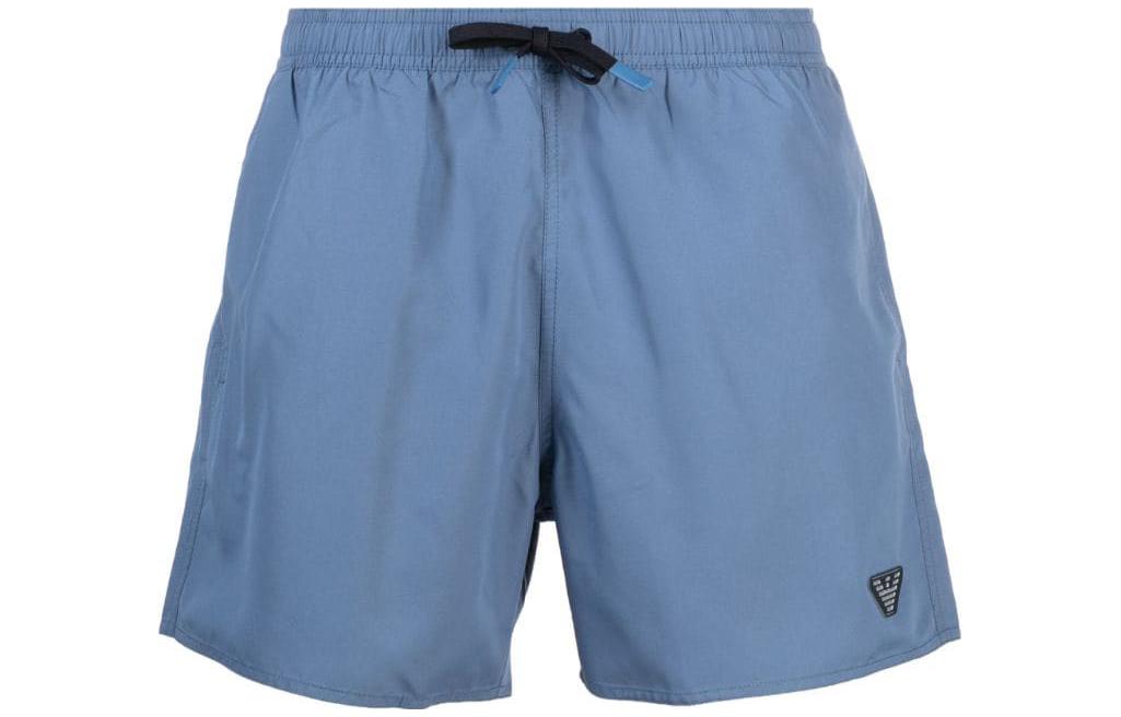 EMPORIO ARMANI FW23 Beach Shorts Men’s Blue