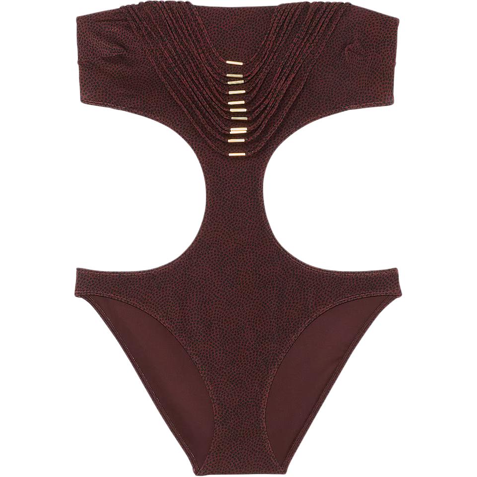 Victoria's Secret One piece Swimsuit Women's Burgundy