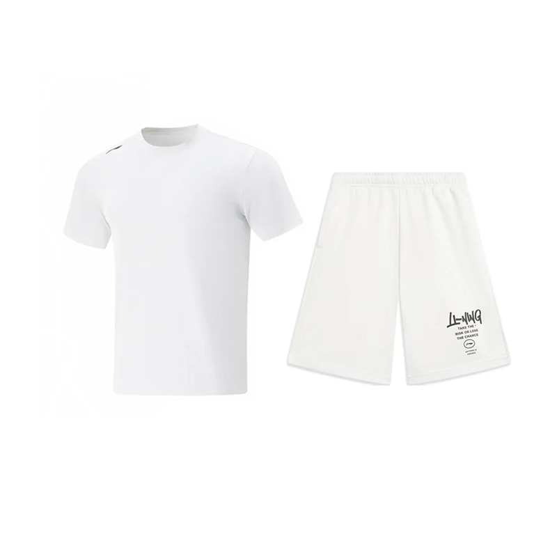 Li Ning Casual Sportswear Unisex White+White