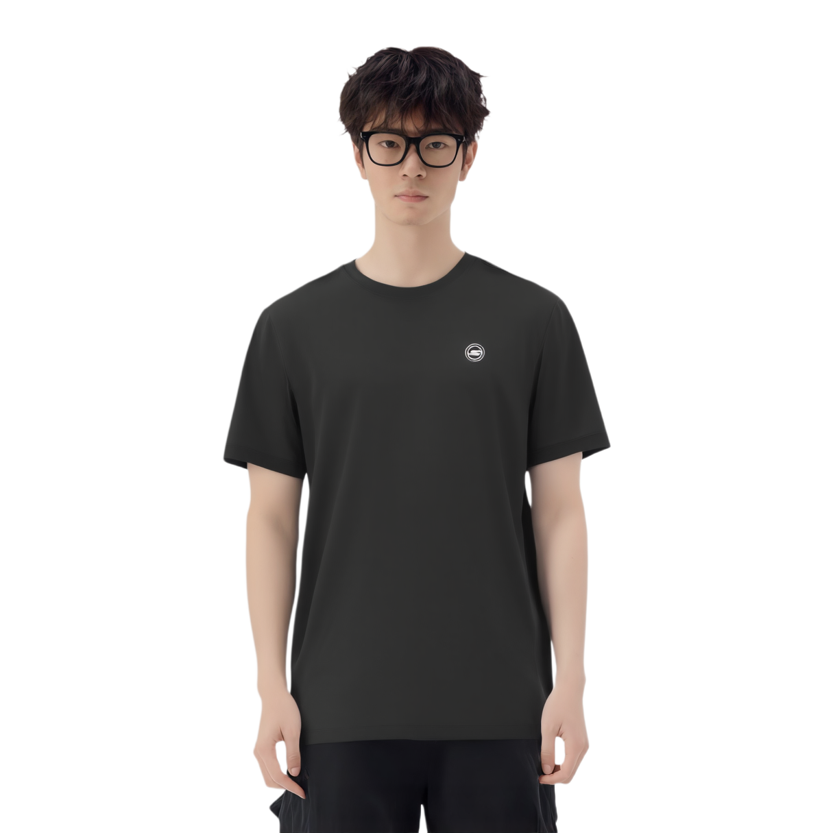 Skechers Quick Dry T Shirts Men’s Carbon Black