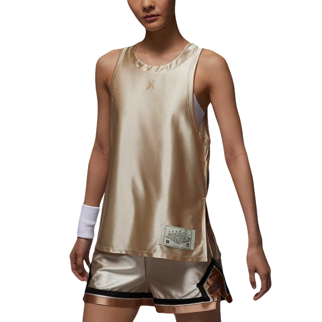 Jordan Sport Basketball Jersey Women’s Oat/Phellodendron
