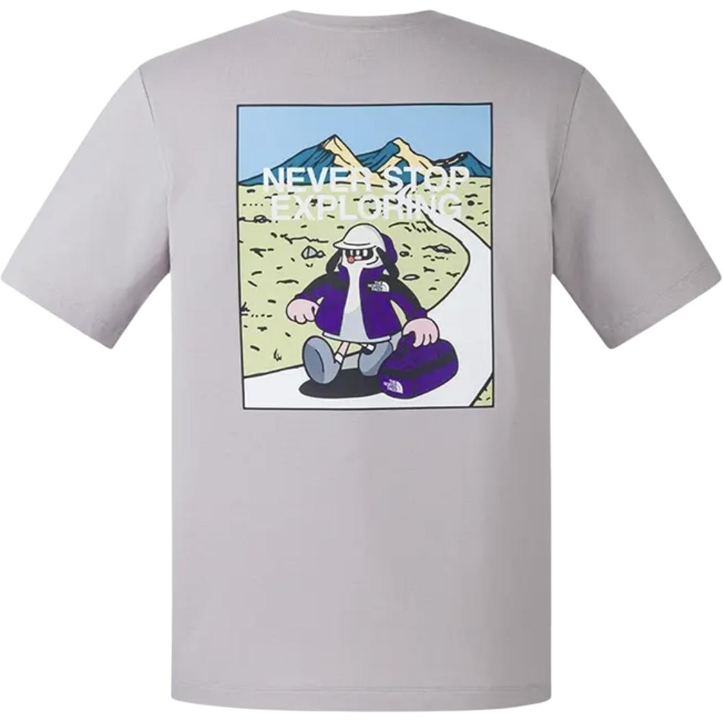 THE NORTH FACE x TDC Quick Dry T Shirts Unisex Moon Shadow Gray
