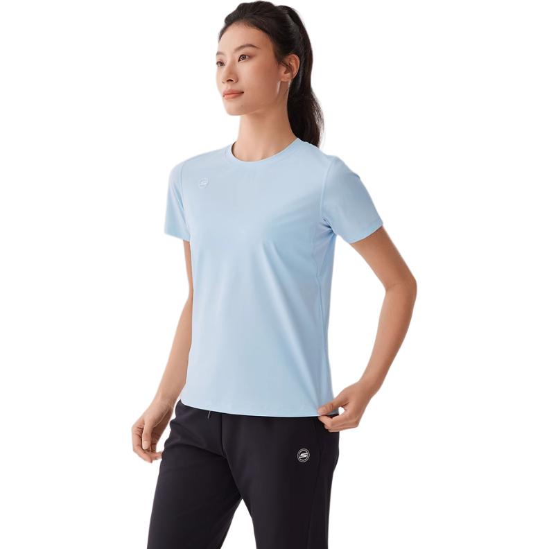 Skechers GODRI Quick Dry T Shirts Women’s Frost Blue
