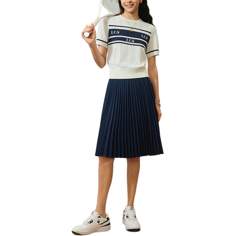 Le Coq Sportif Skirt Unisex Navy Blue