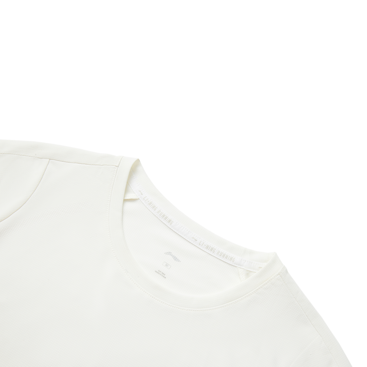 Li Ning Running Collection Running T Shirt Women’s Champagne White
