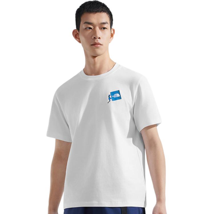 THE NORTH FACE Quick Dry T Shirts Men’s Snow Peak White