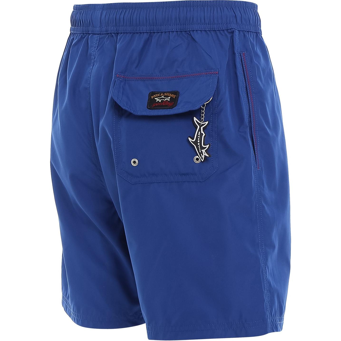 Paul & Shark Contrast Drawstring Swim Shorts