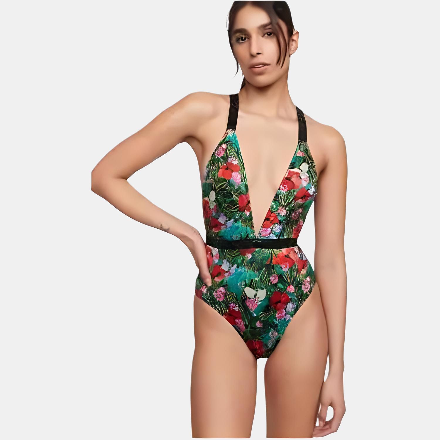 Victoria’s Secret One piece Swimsuit Women’s Tropical Floral Print