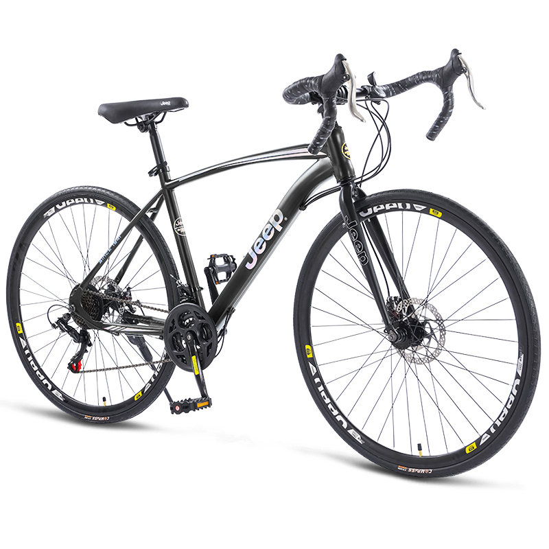 Jeep High Carbon Steel Disc Brake Road Bikes