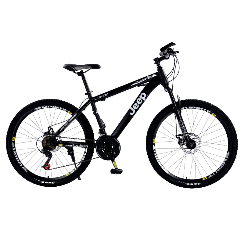 Jeep Forest Trail Mountain Bike Aluminum Alloy Disc Brake Trail Running Bikes Transmission Commuting Vehicle Adults