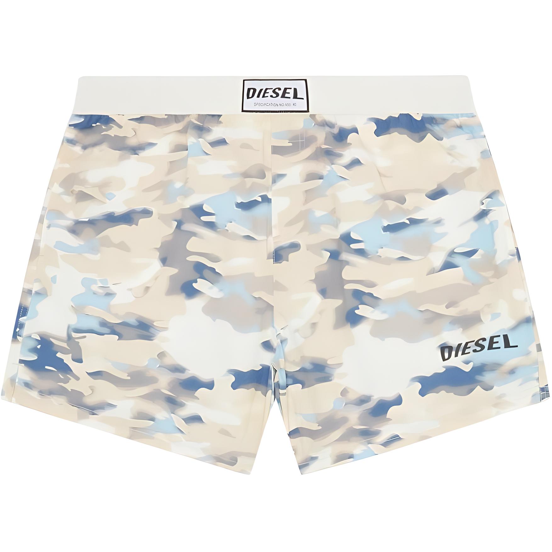 DIESEL FW24 Beach Shorts Men’s Blue
