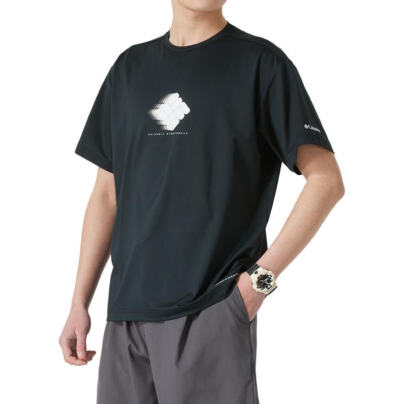 Columbia Quick Dry T Shirts Men’s Black
