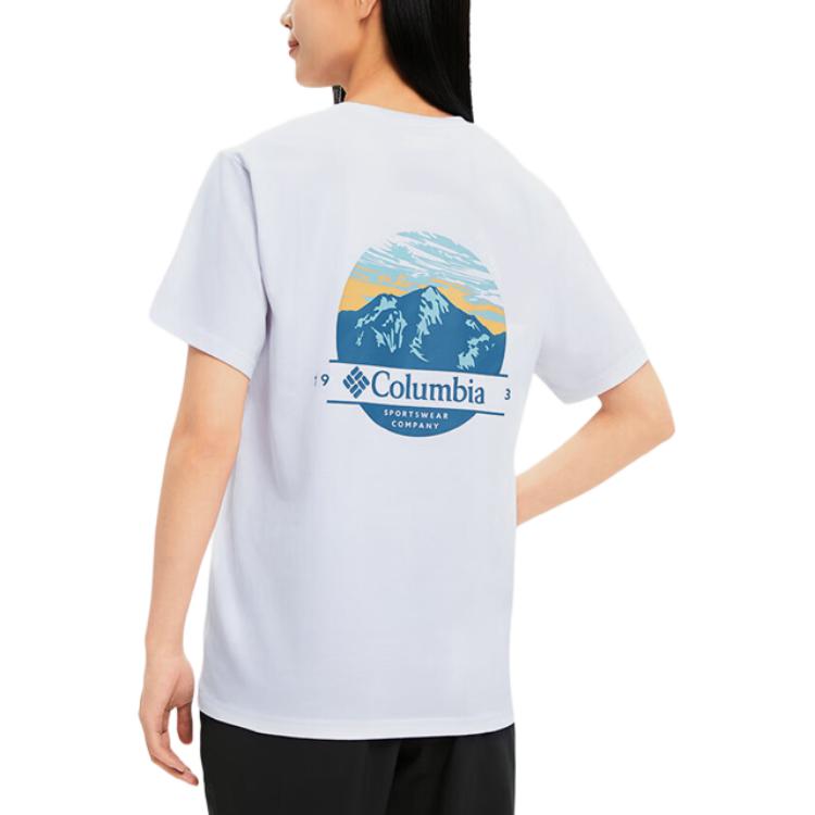 Columbia City Outdoor Collection Quick Dry T Shirts Unisex White