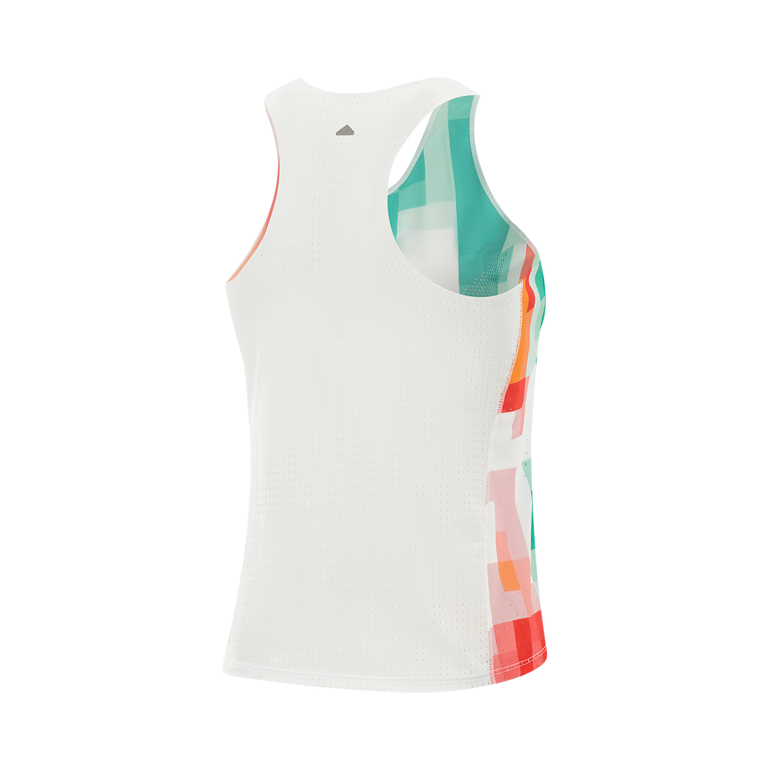 Li Ning Running Collection Running Tank Tops Women’s Standard White/Honor Red/Jade Green/Neon Fruit Red/Chamomile Yellow Full Print Square Collar Moderate Straight Fit