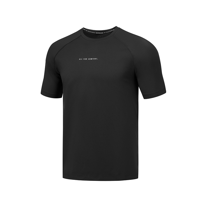 Skechers T Shirt Men’s Carbon Black/0018