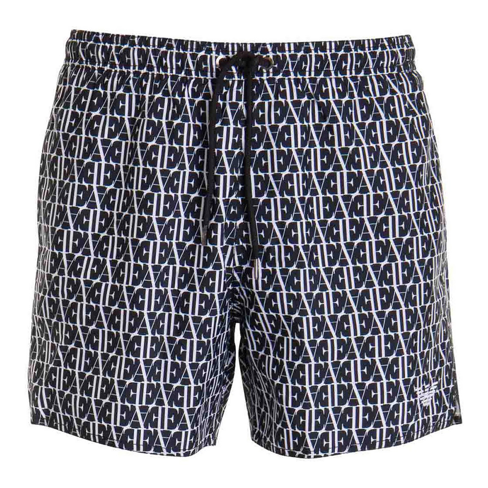 EMPORIO ARMANI Logo-print Drawstring Swim Shorts