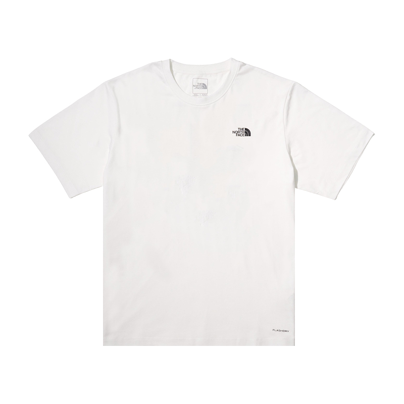 THE NORTH FACE x TDC Quick Dry T Shirts Unisex Snow Peak White