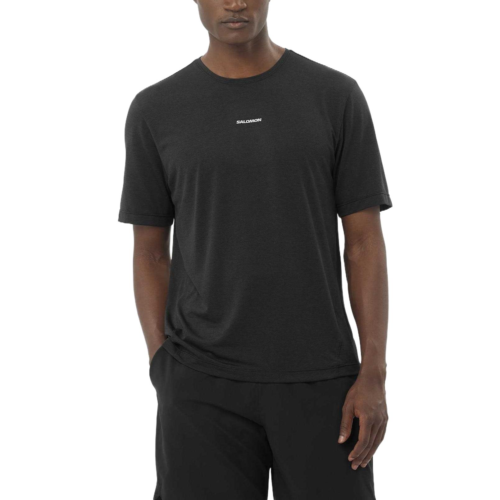 SALOMON SHKout Core T Shirt Men’s Pitch Black
