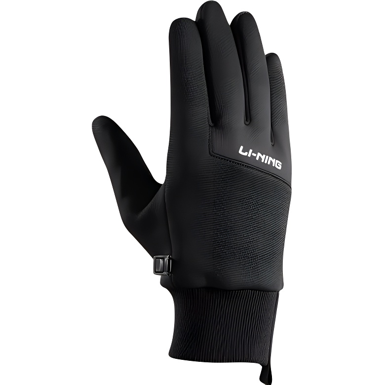 Li Ning Cycling Gloves Cycling Gear Outdoor Unisex Polyester Black Green