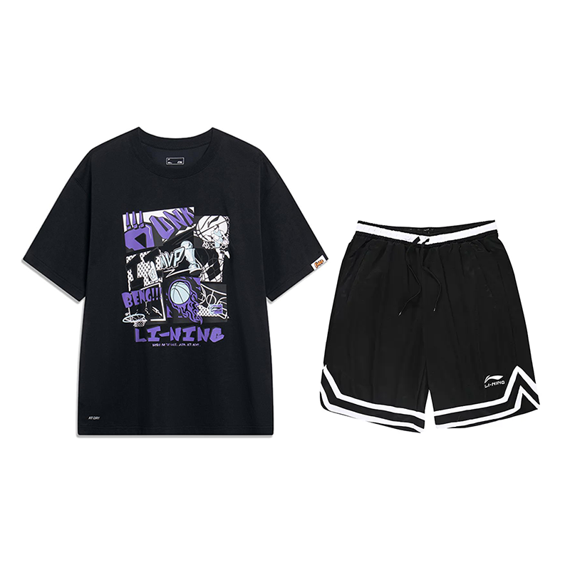 Li Ning Casual Sportswear Unisex Black
