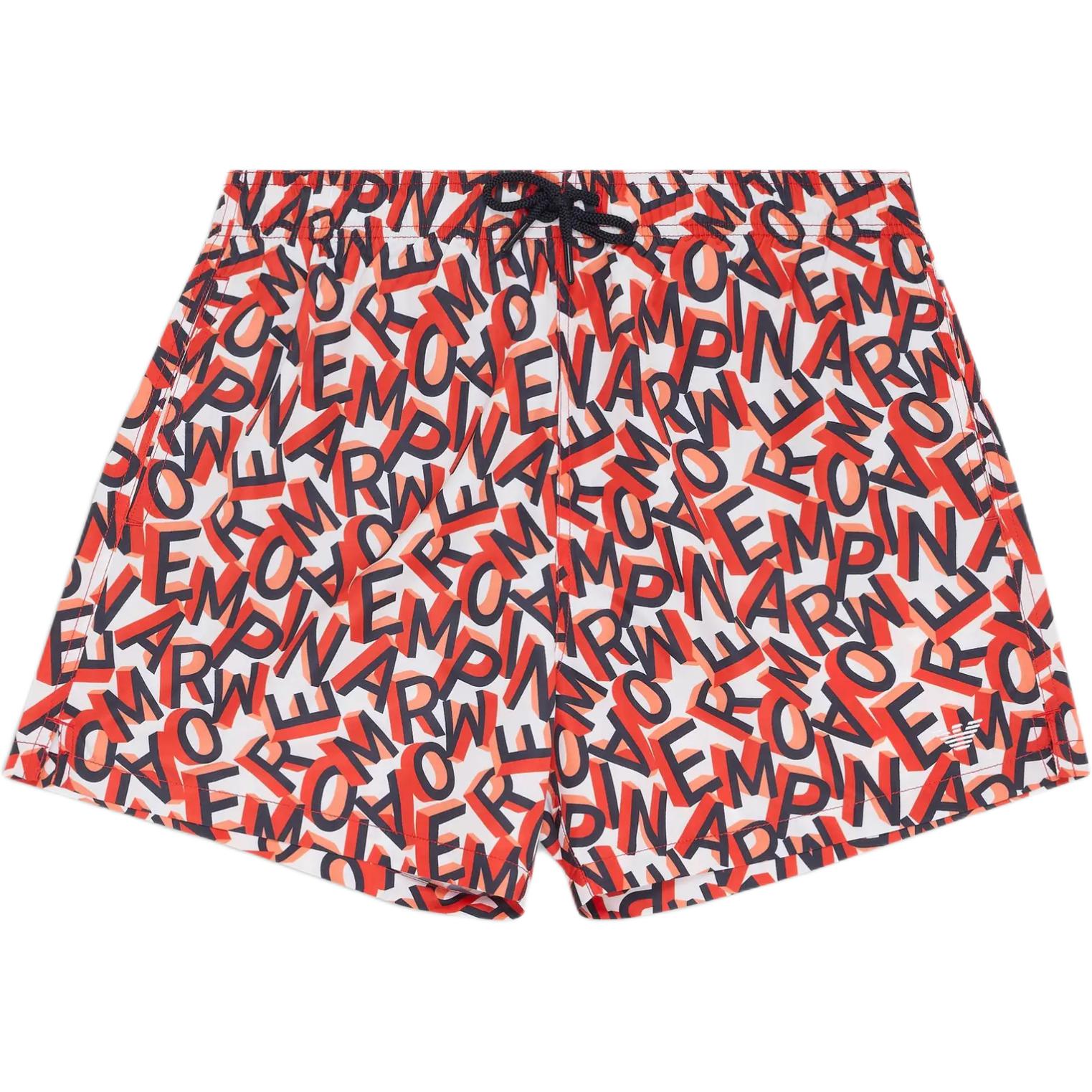 EMPORIO ARMANI Beach Shorts Men’s Orange