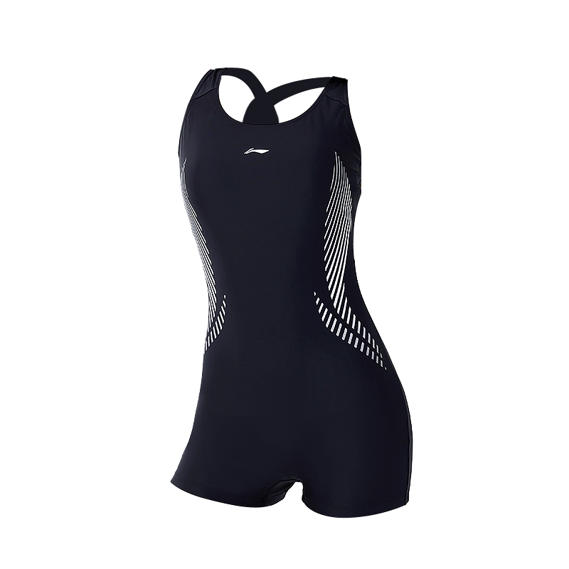 Li Ning One piece Swimsuit Women's Black