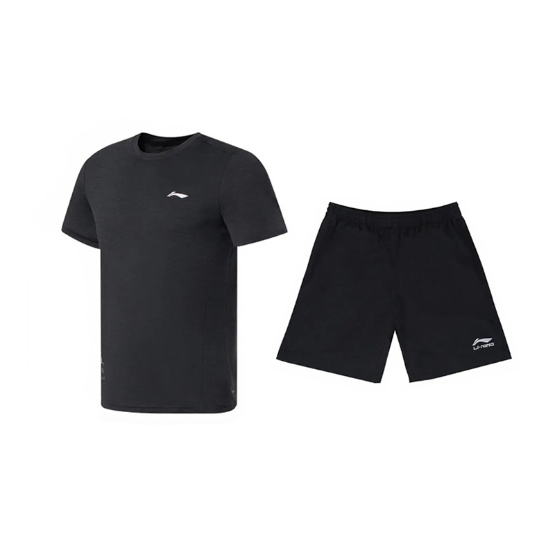 Li Ning Casual Sportswear Unisex Black+Black
