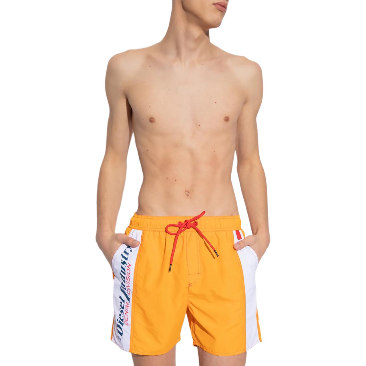 DIESEL Beach Shorts Men’s Yellow