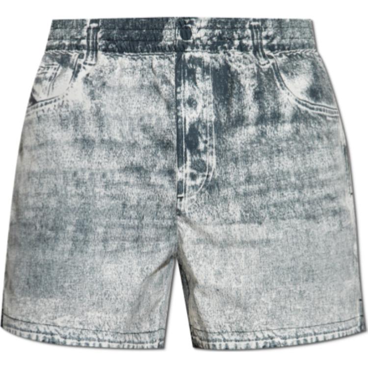 DIESEL Ken 37 Dnm Mid Length Swim Shorts