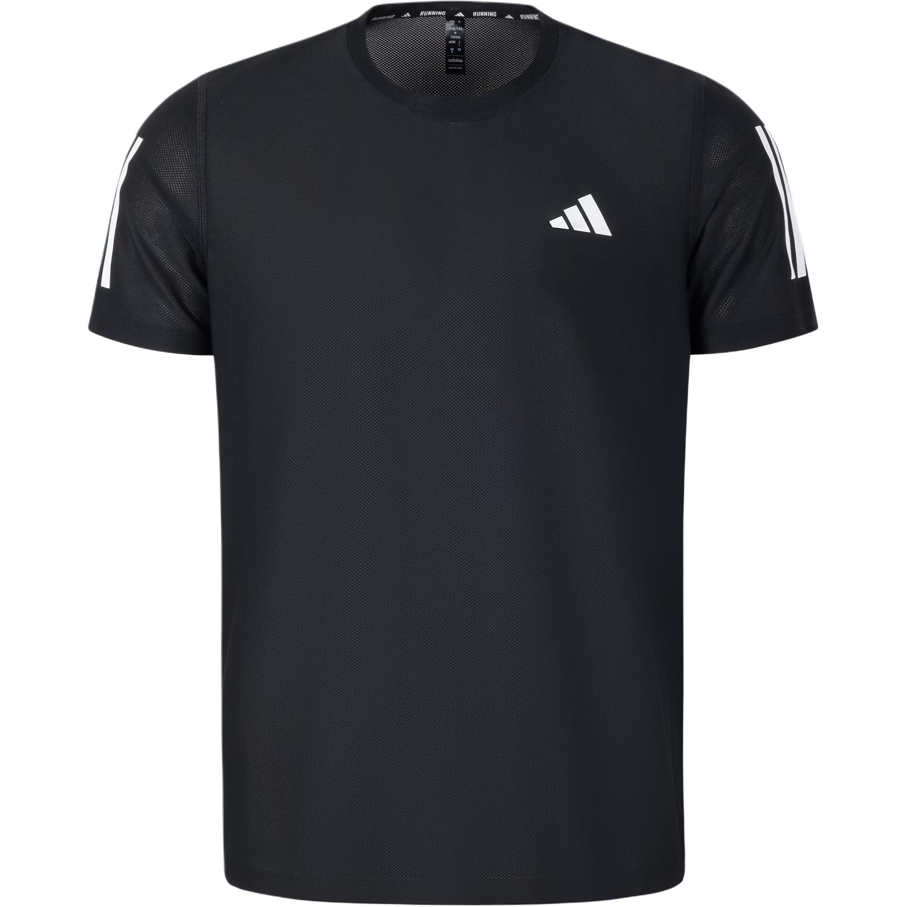 Adidas Own The Run Running T Shirt Men's Black
