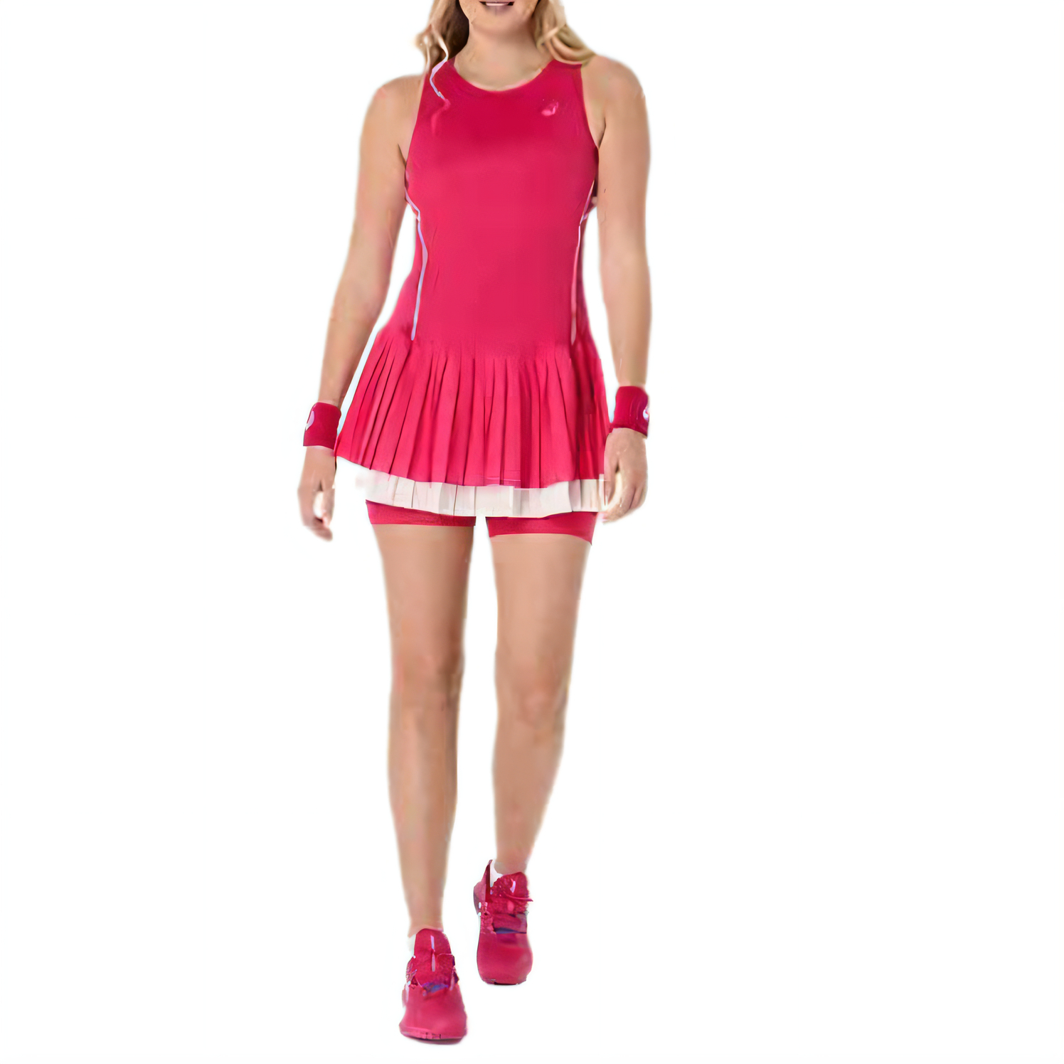 ASICS Tennis Tops Women’s Pink Crew Neck Moderate